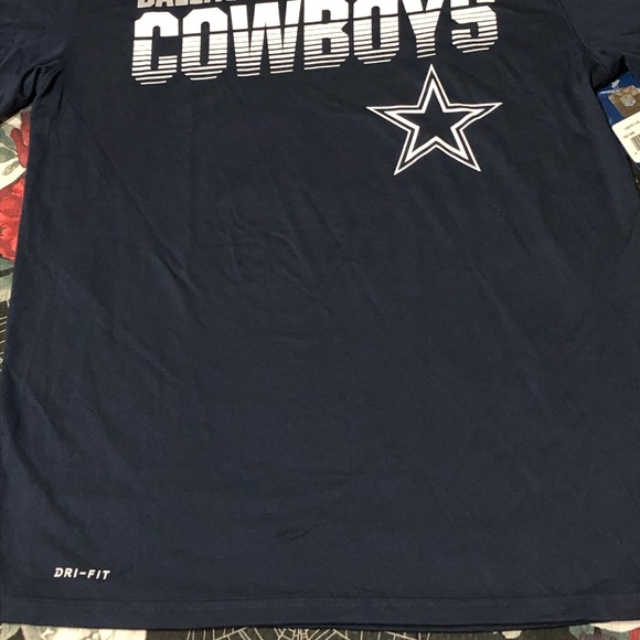 NEW NIKE DRI-FIT DALLAS COWBOYS SCRIMMAGE SHIRT M - Picture 2 of 8